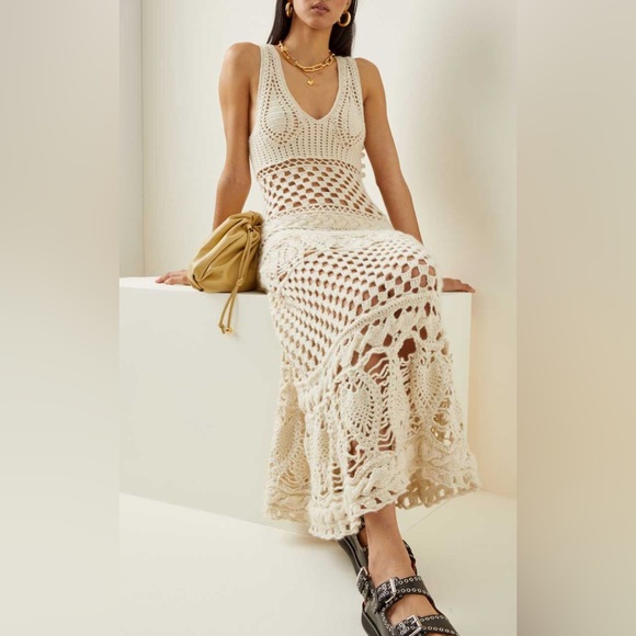Ulla Johnson
Alexis Crocheted Wool Maxi Dress - Picture 2 of 6